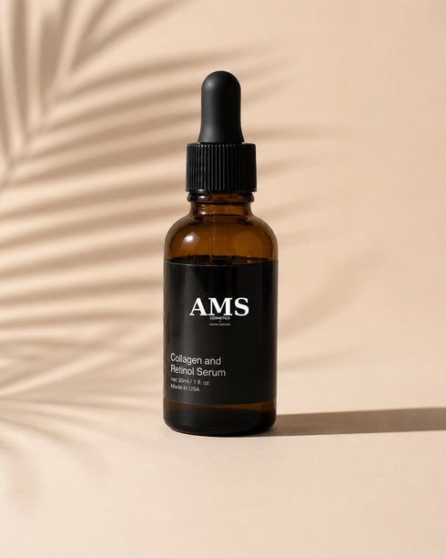 AMS Collagen and Retinol Serum - Anti-Aging Face Serum
