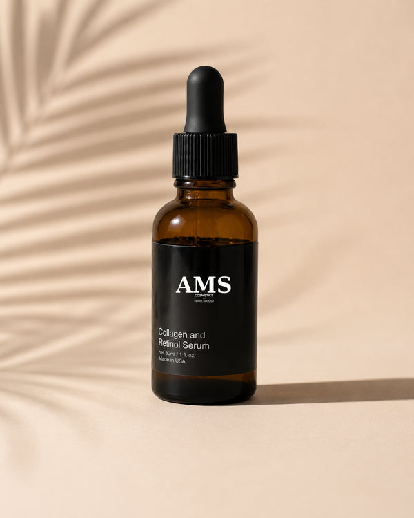 AMS Collagen and Retinol Serum - Anti-Aging Face Serum