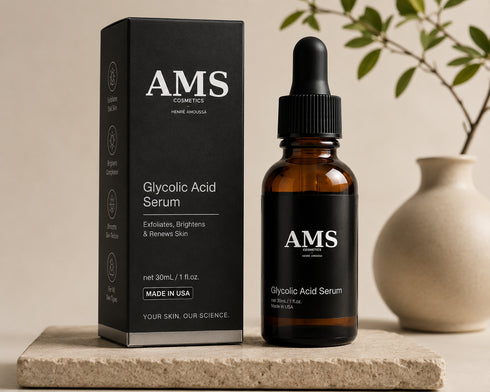 AMS Glycolic Acid Serum - Exfoliating Brightening Serum