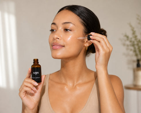 AMS Hyaluronic Acid Serum - Deep Hydrating Facial Serum