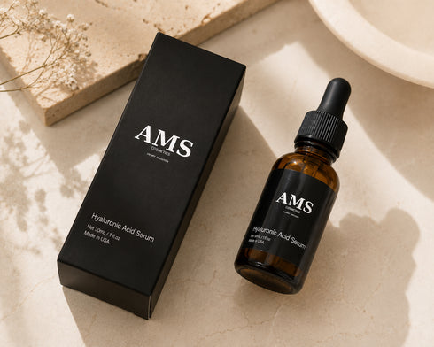 AMS Hyaluronic Acid Serum - Deep Hydrating Facial Serum