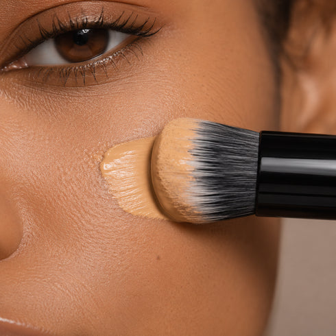 AMS Large Blurrer Brush - Professional Concealer Blending Brush