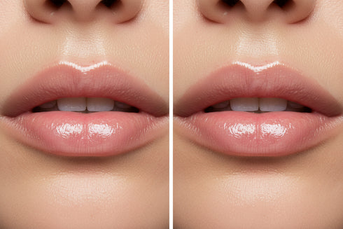 AMS Cosmetics – Before After Lip Gloss Transformation