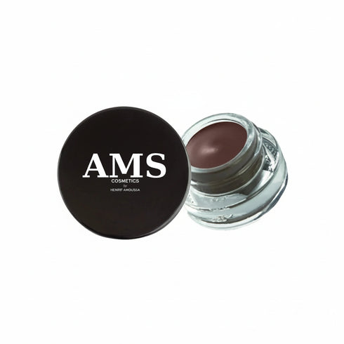 AMS Cosmetics Cream Eyeshadow - Isolated on White