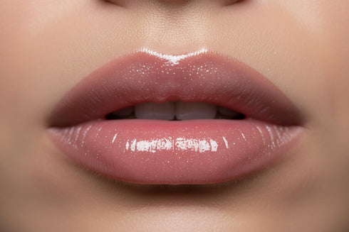 AMS Cosmetics – Macro Lip Gloss Close-up