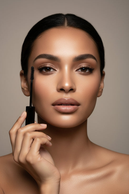 AMS Cosmetics Mascara - Full Face Beauty Portrait