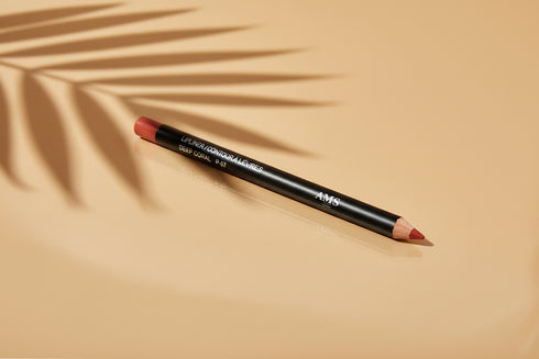 AMS Lipliner Deep Coral - Fond Beige Chaud Palmier