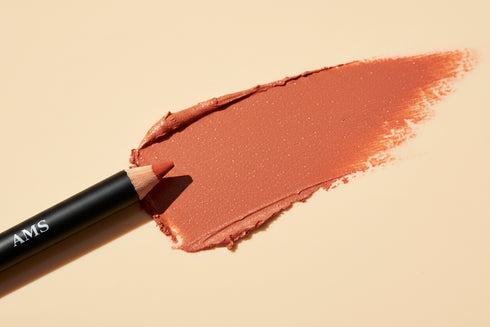 AMS Lipliner Deep Coral - Texture Swipe Terracotta