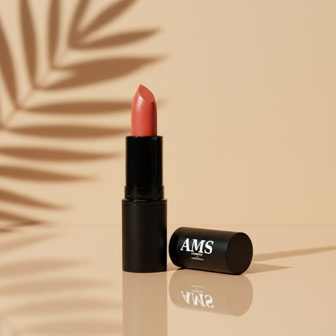 AMS Lipstick Corail - Fond Beige Chaud Palmier