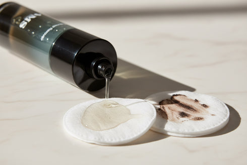 AMS Makeup Remover - Macro Texture Liquide Versé Coton Qualité Premium