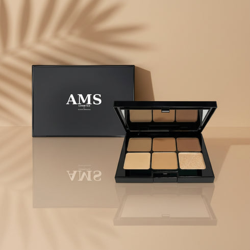 AMS Palette Contour - Fond Beige Chaud