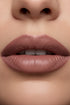 Dusty Rose Matte Lip – Editorial Close-up