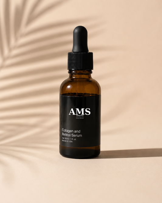AMS Collagen and Retinol Serum - Anti-Aging Face Serum