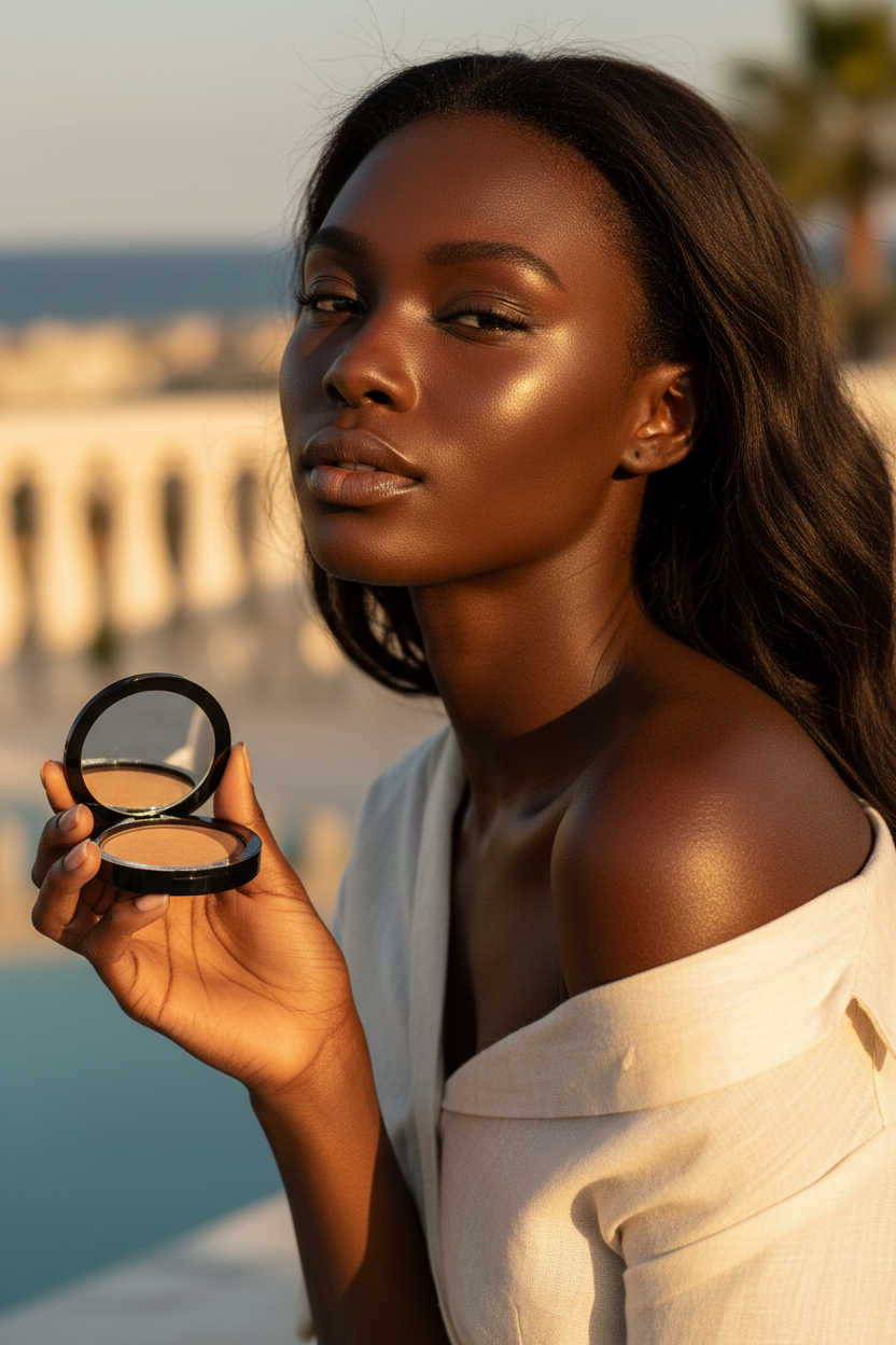 AMS Bronzer Chocolat - Lifestyle Outdoor Teint Hâlé Profond Peau Ébène
