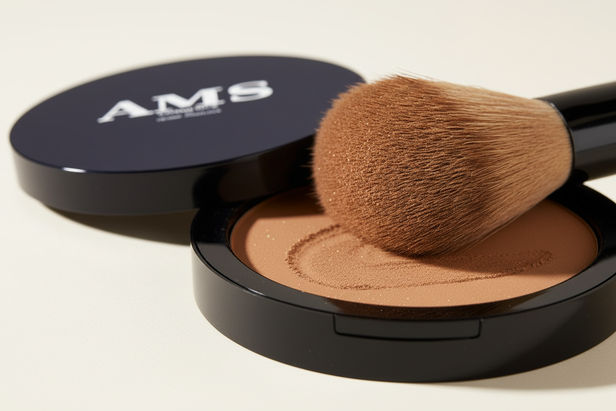AMS Bronzer Noix de Coco - Macro Texture Poudre Finesse Pigmentation Tan Dorée