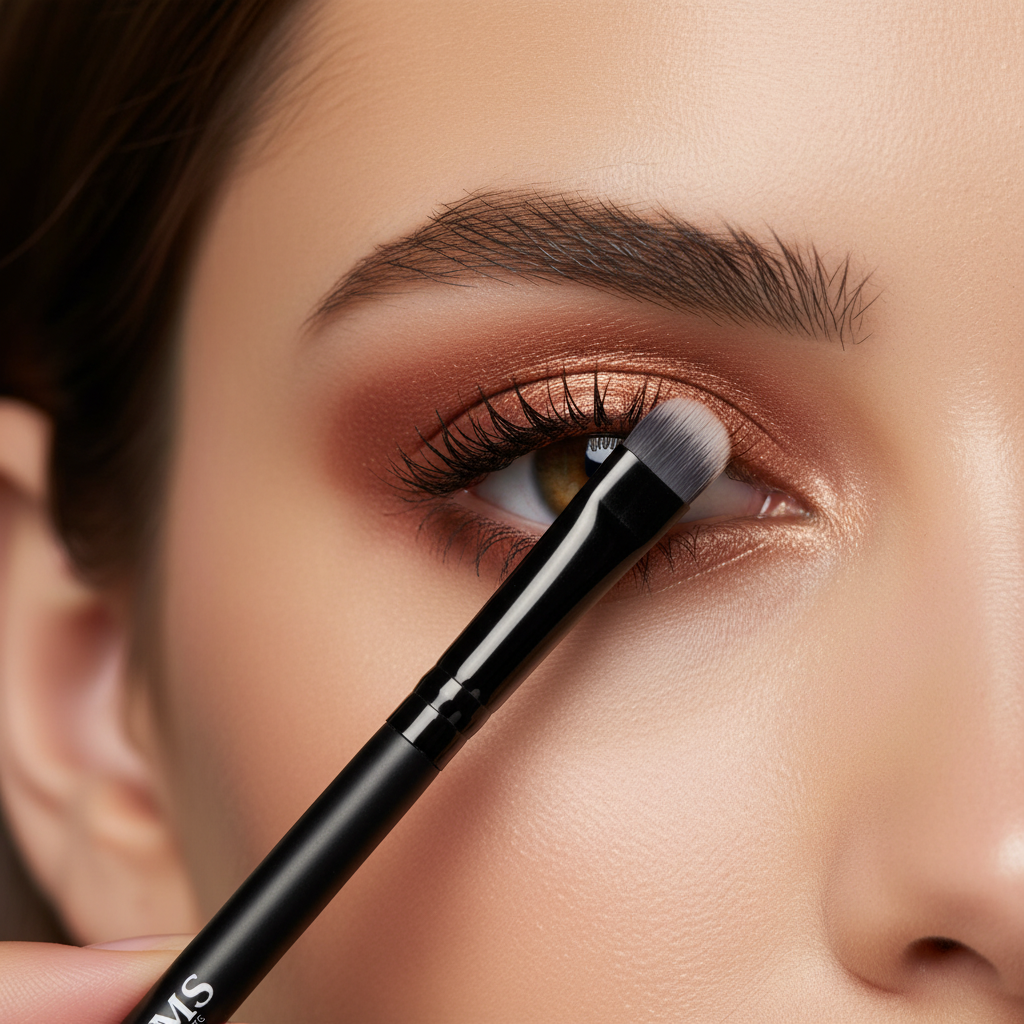 AMS Brush – Application sur la paupière