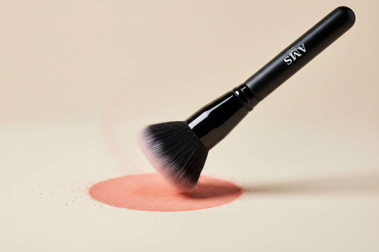 AMS Cosmetics Brush - Blending Demonstration