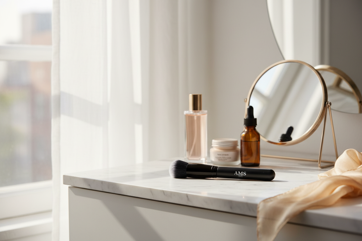 AMS Cosmetics Brush - Lifestyle Moment