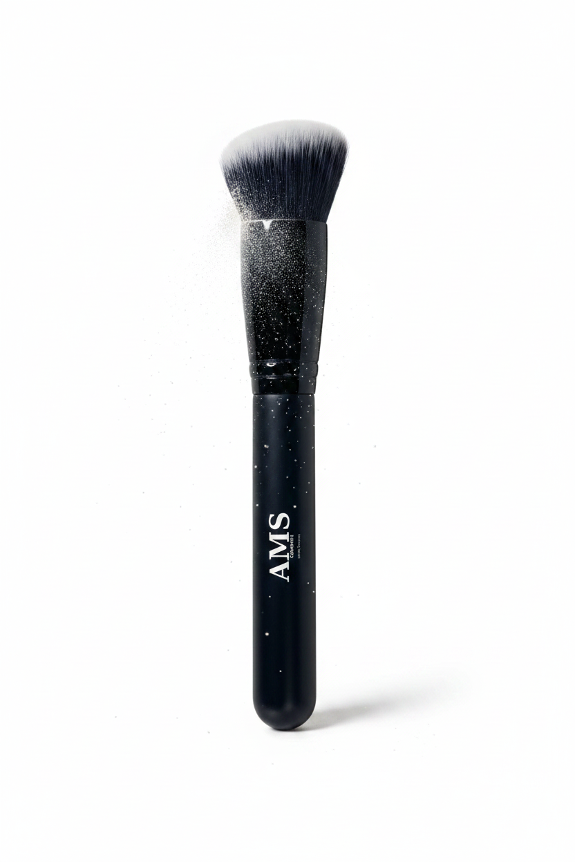 AMS Cosmetics Brush with Powder