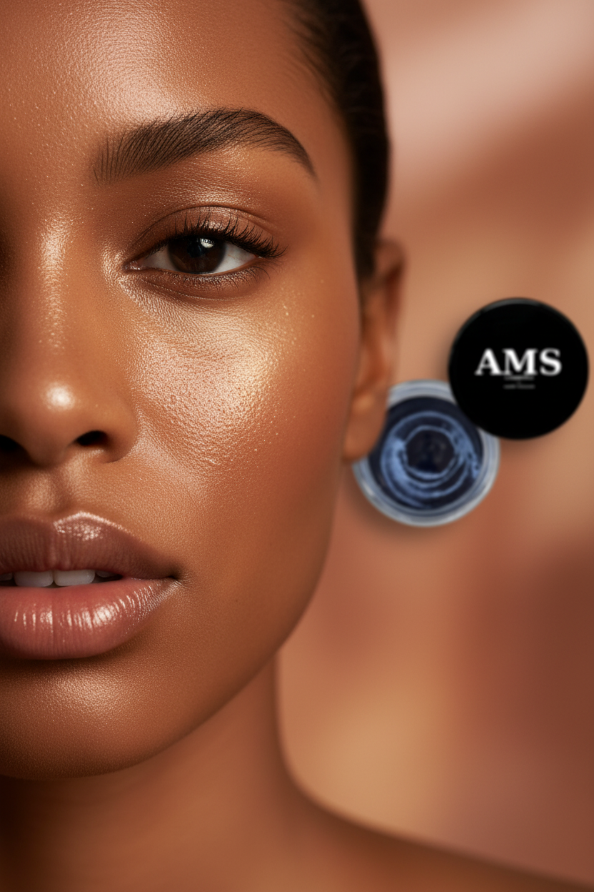 AMS Cosmetics Gel Eyeliner - Dewy Skin Context