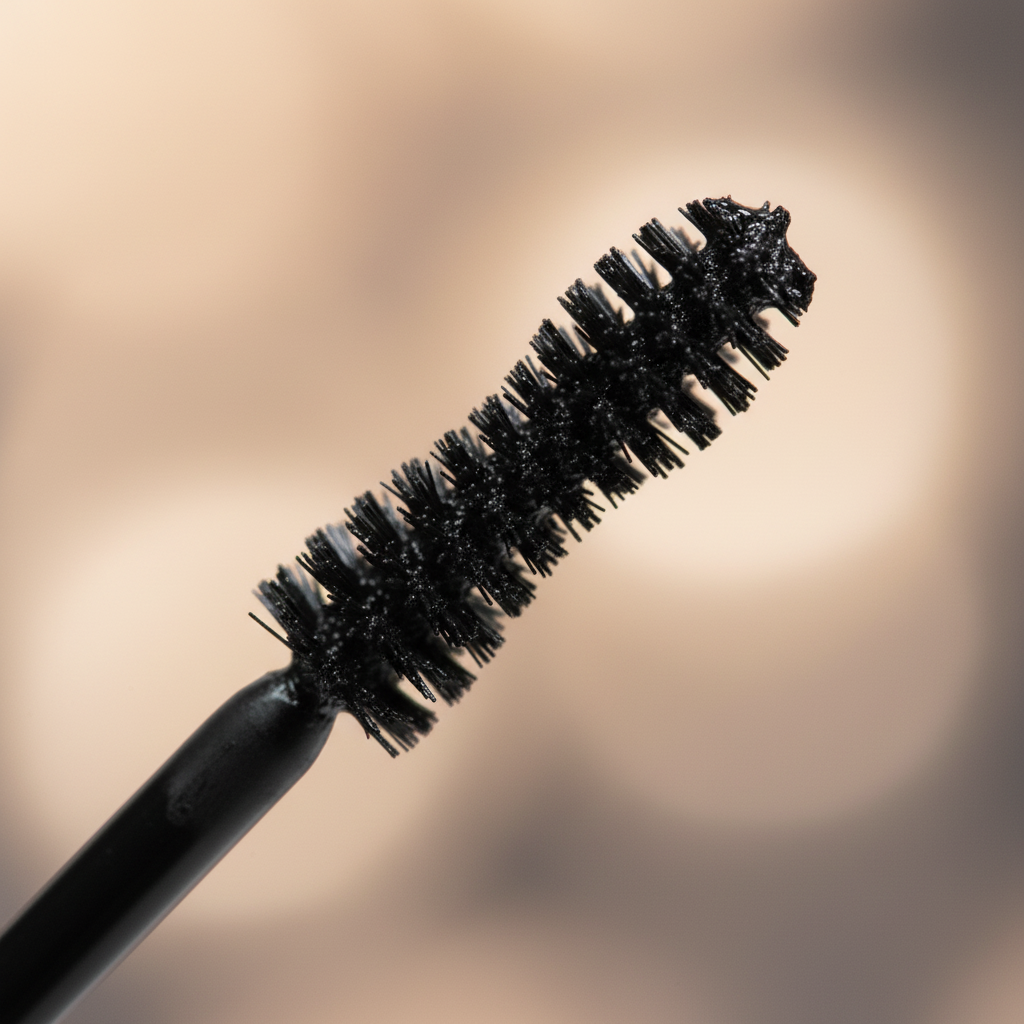 AMS Cosmetics Mascara - Brush Macro Close-up