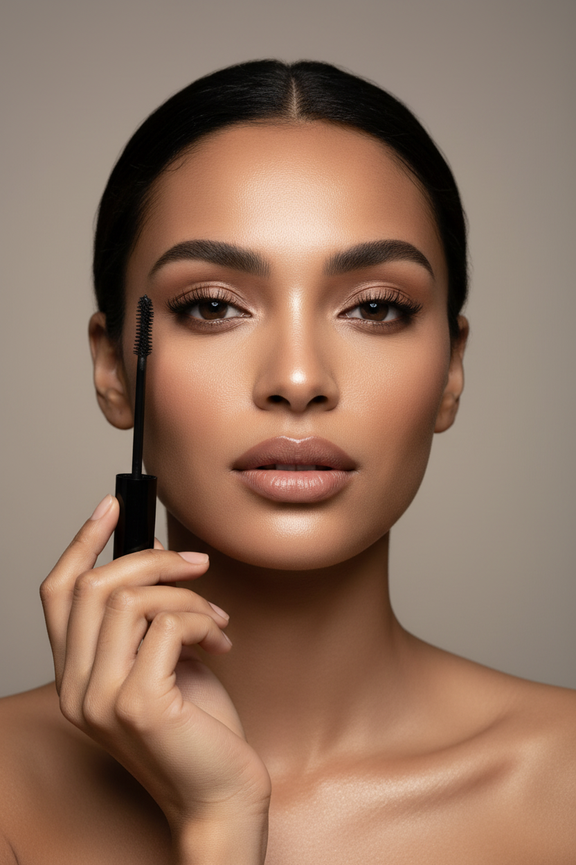 AMS Cosmetics Mascara - Full Face Beauty Portrait
