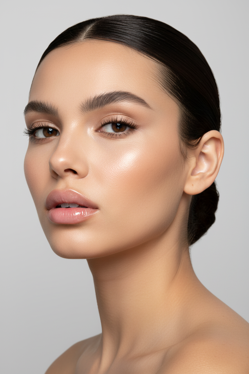 AMS Cosmetics – Model Face Shot Clear Lip Gloss
