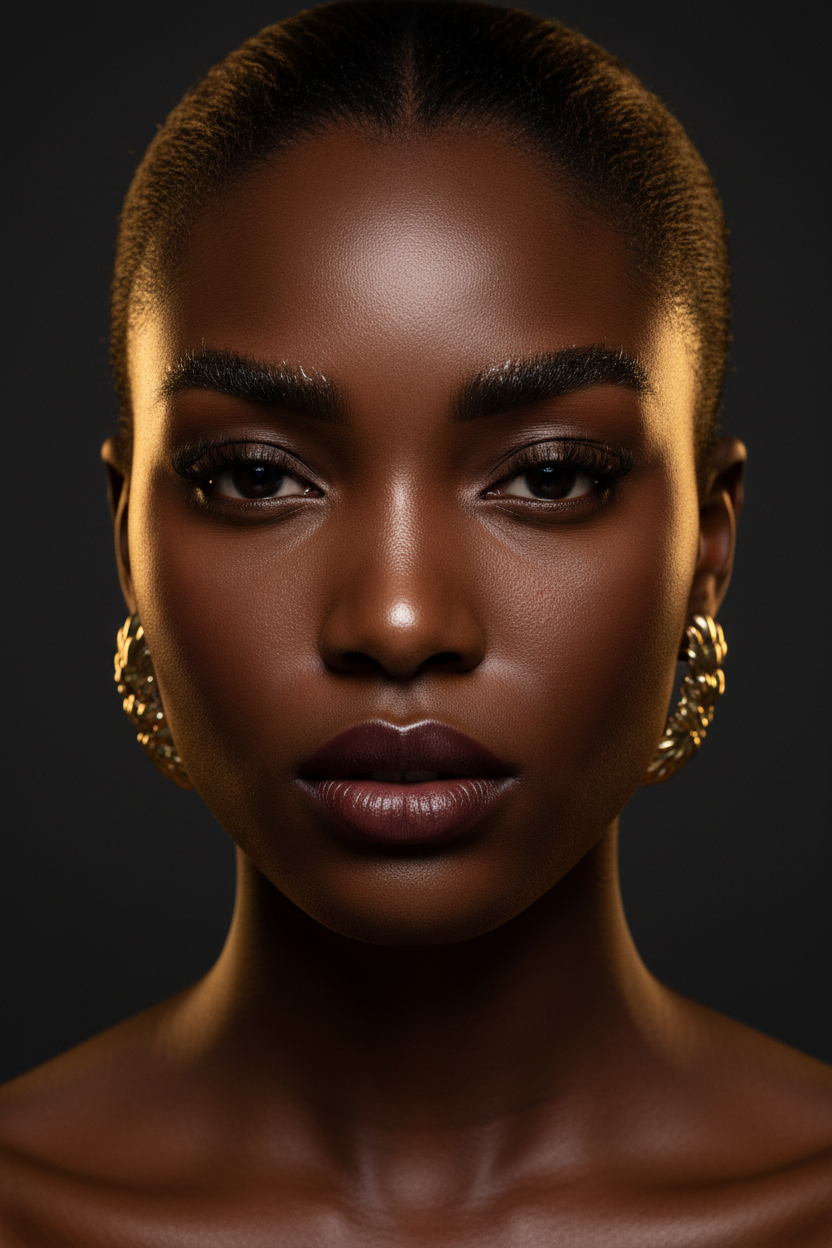 AMS Eyebrow Gel Clear - Mannequin Peau Foncée