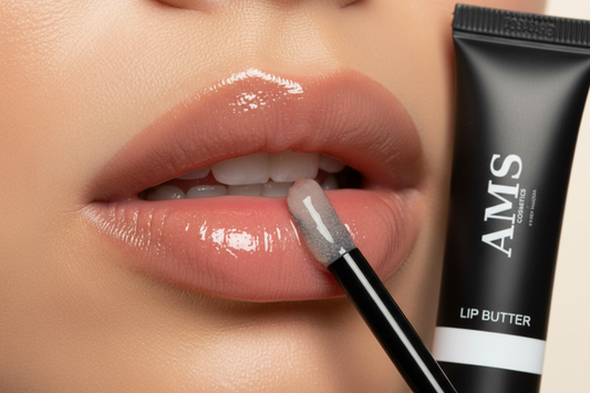AMS Lip Butter - Application Lèvres Glossy Hydratées