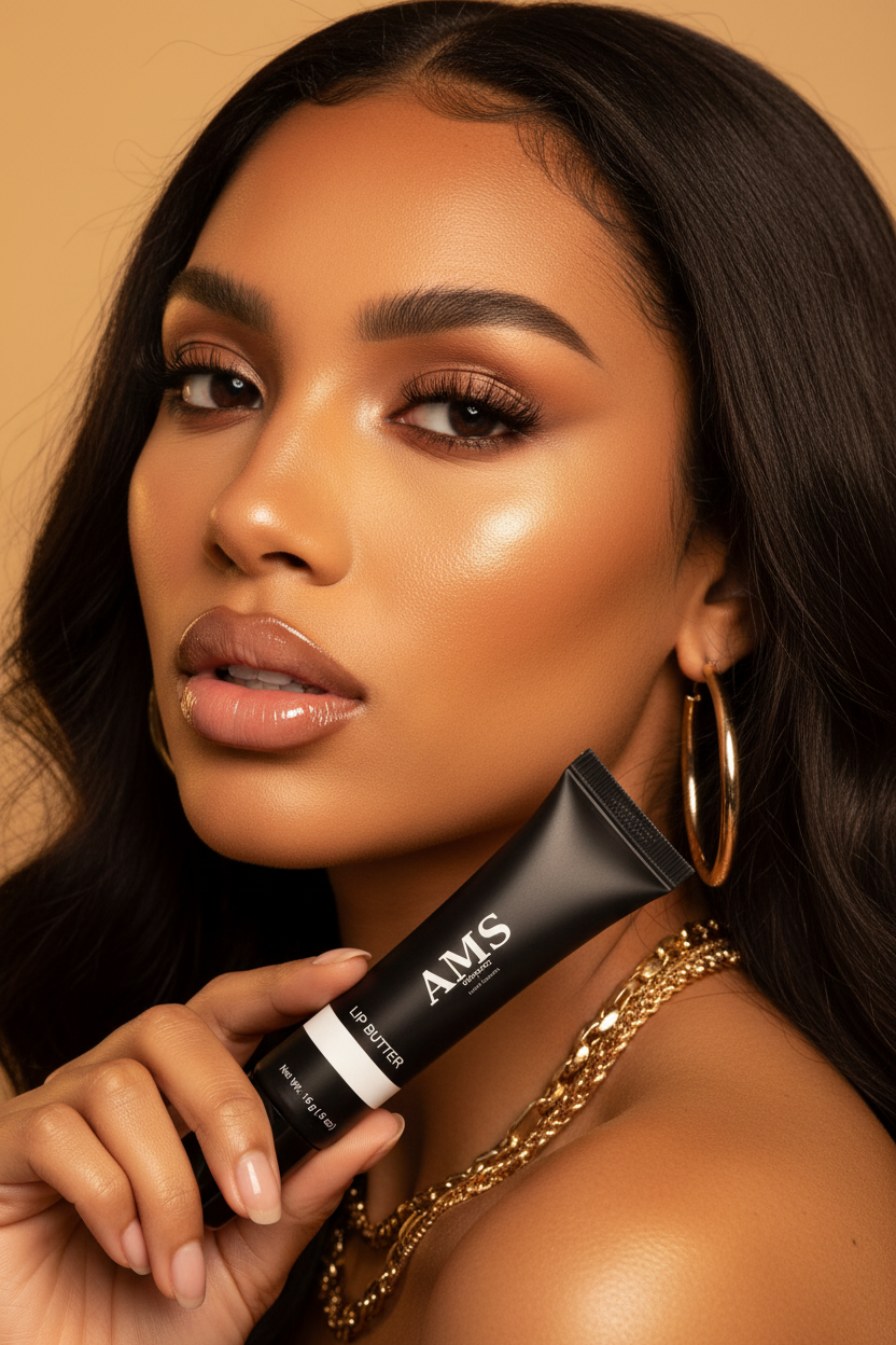 AMS Lip Butter - Mannequin Full Face Lèvres Glossy Focal Point