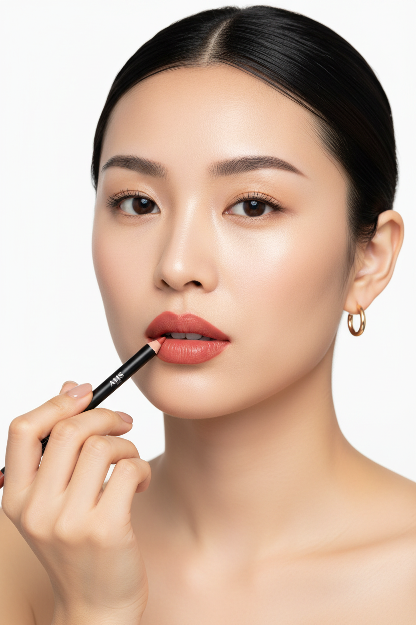 AMS Lipliner Deep Coral - Mannequin Japonaise