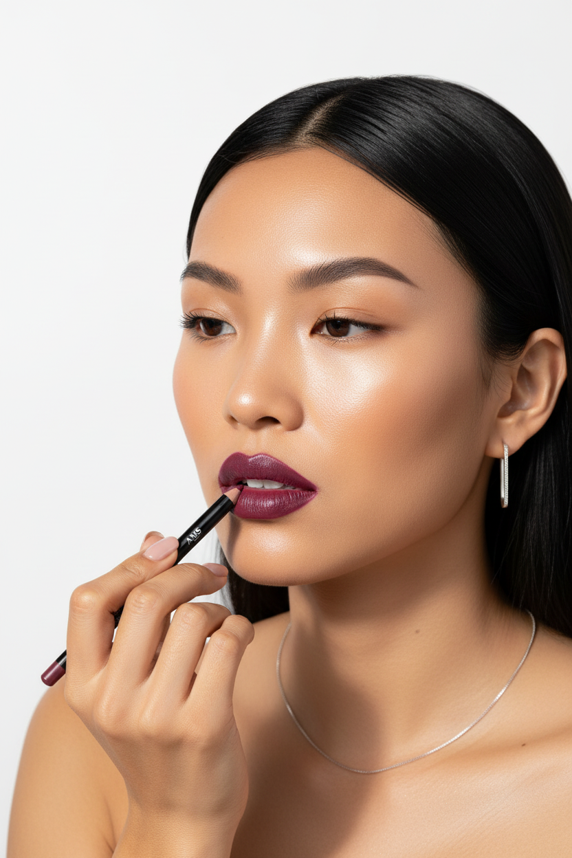 AMS Lipliner Raspberry - Mannequin Asiatique Nouveau