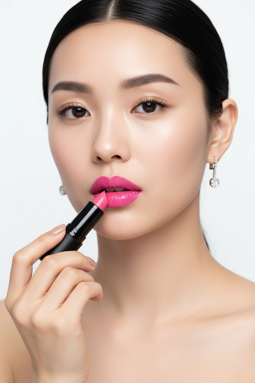 AMS Lipstick Rose Bubblegum - Mannequin Asiatique