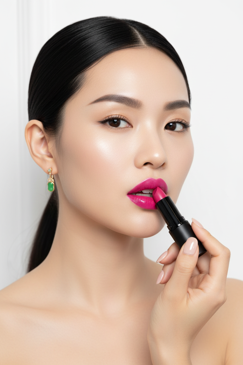AMS Lipstick Rose Fuchsia - Mannequin Chinoise
