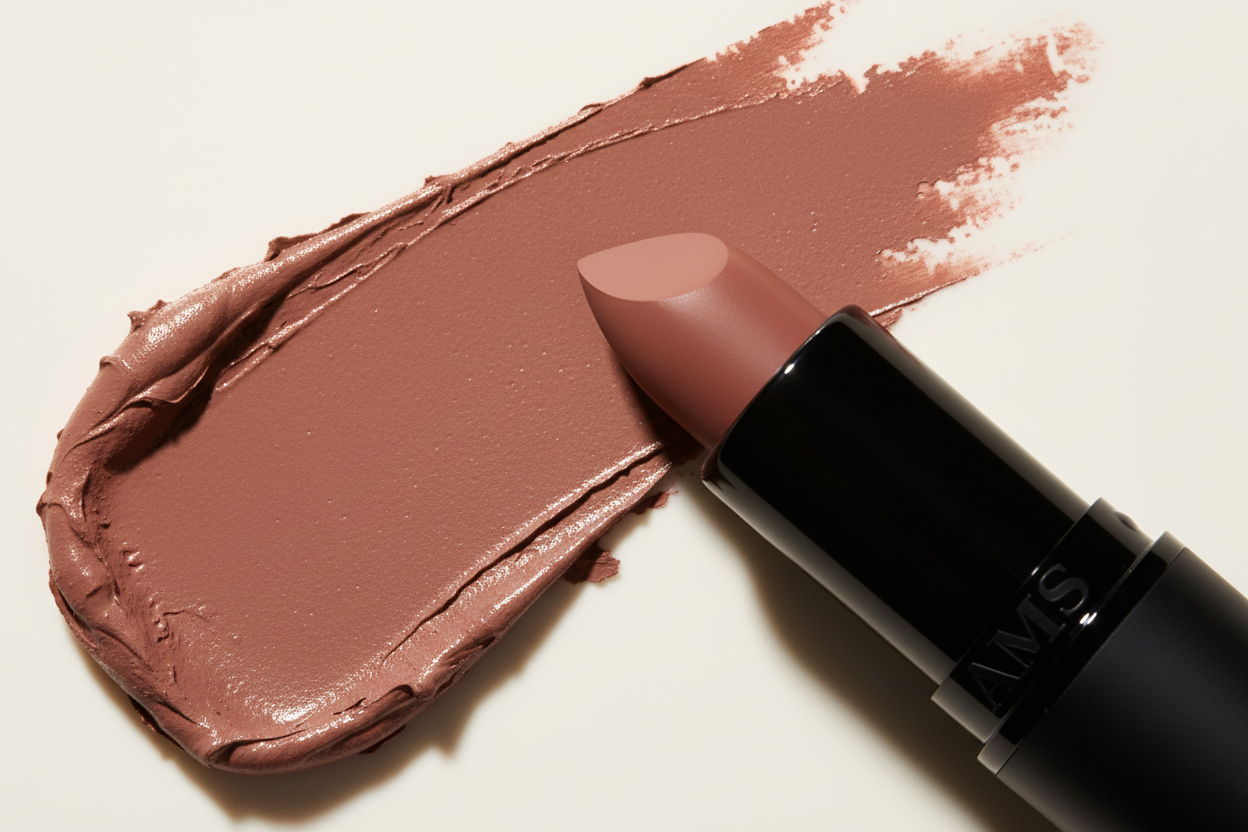 AMS Lipstick - Texture Swipe Nude Mauve