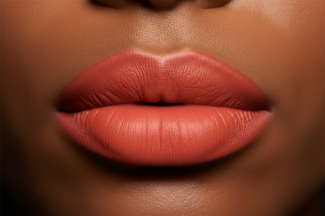 AMS Lipstick - Zoom Lèvres Corail Vif