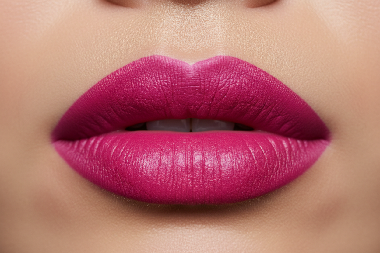 AMS Lipstick - Zoom Lèvres Rose Fuchsia