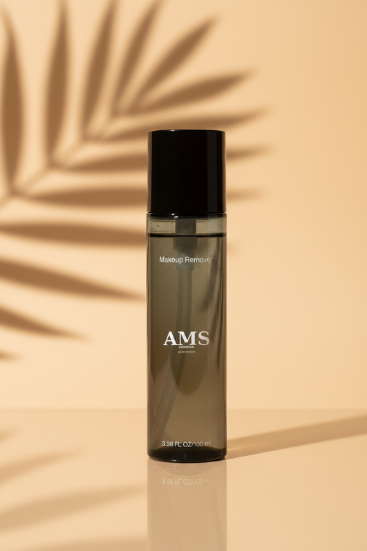 AMS Makeup Remover - Fond Beige Chaud Ombres Palmier
