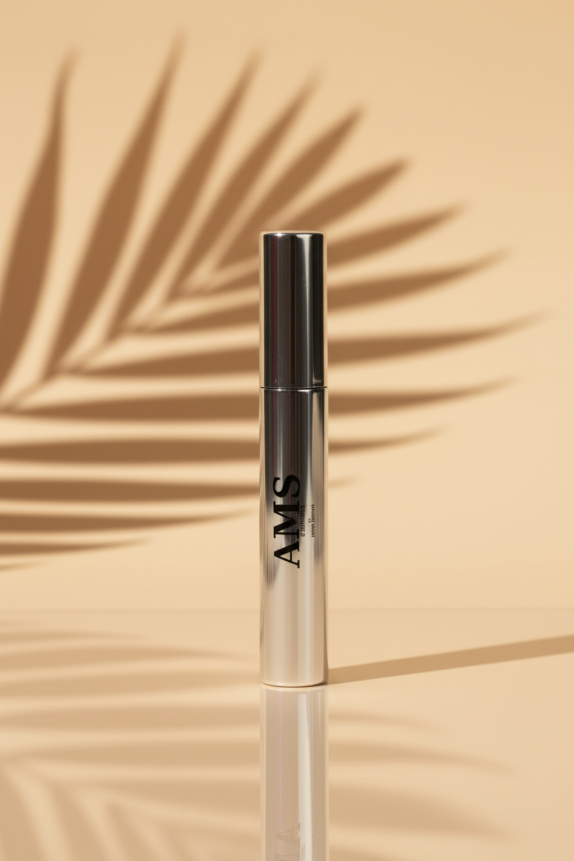 AMS Mascara - Tube Seul Debout Fond Beige Palmier