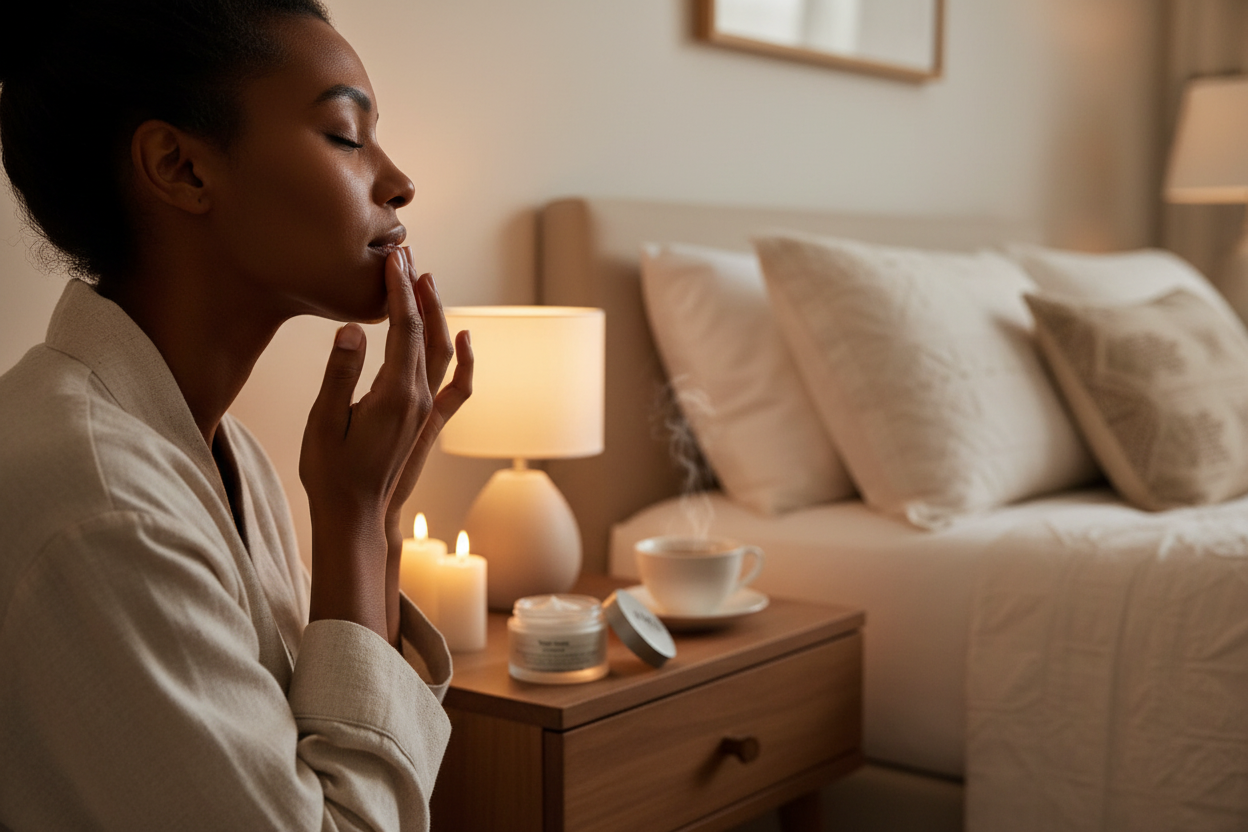 AMS Night Renewal Crème – Lifestyle Nighttime Ritual 4K