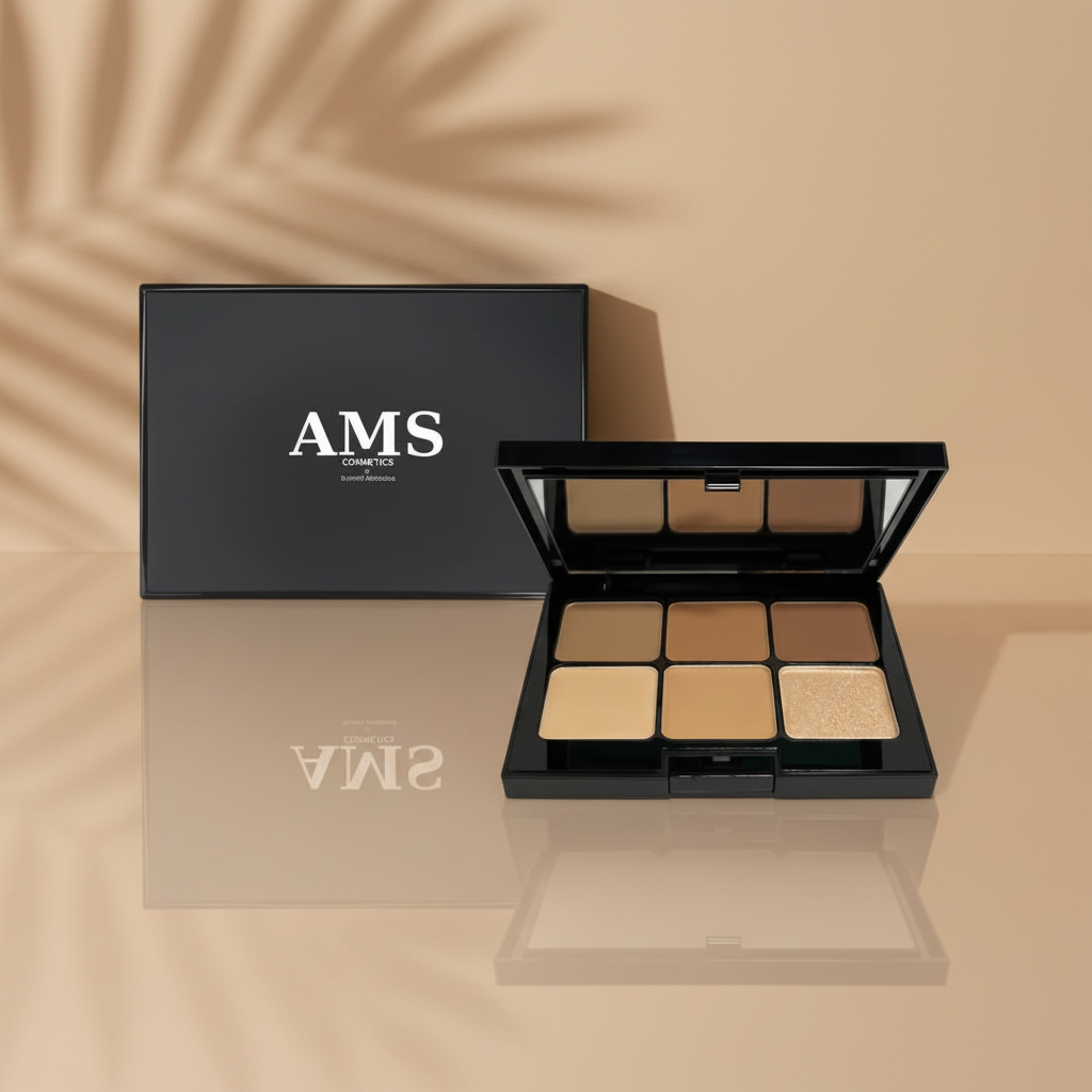 AMS Palette Contour - Fond Beige Chaud