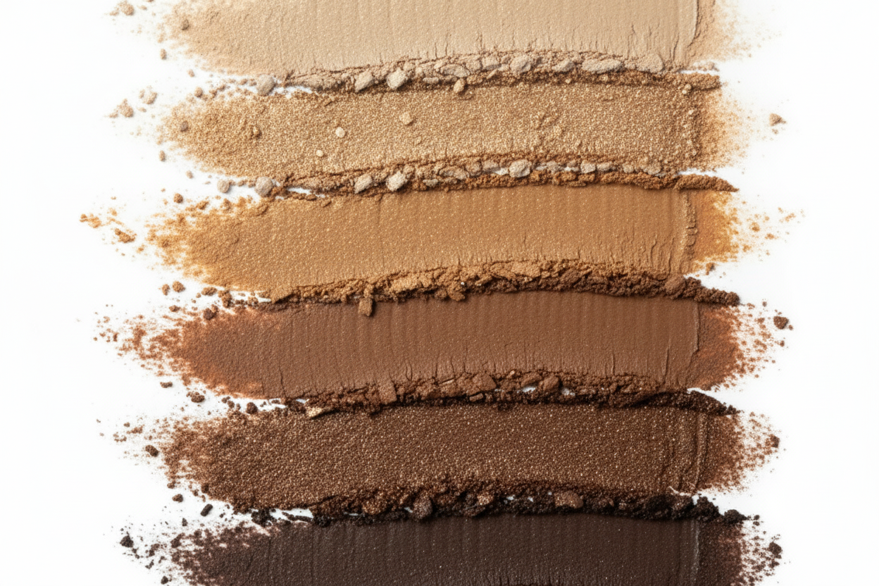 AMS Palette Nude - Texture Swipe 6 teintes