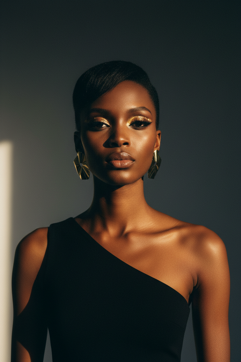 AMS Palette Shimmer Bronze - Mannequin Fashion Editorial
