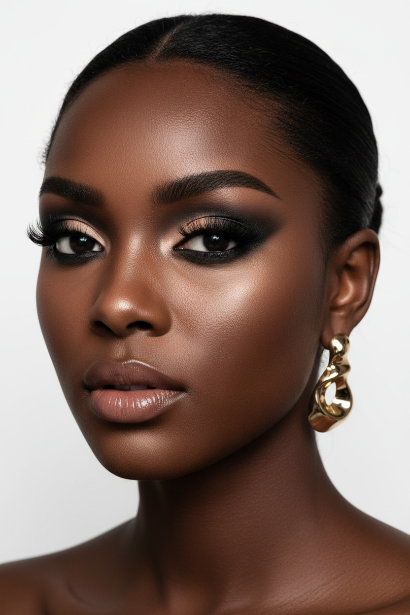 AMS Palette Smoky - Mannequin Peau Foncée