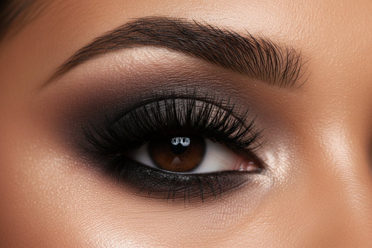AMS Palette Smoky - Zoom Yeux