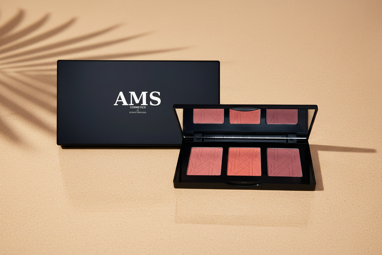 AMS Palette Terracotta - Fond Beige Chaud Palmier