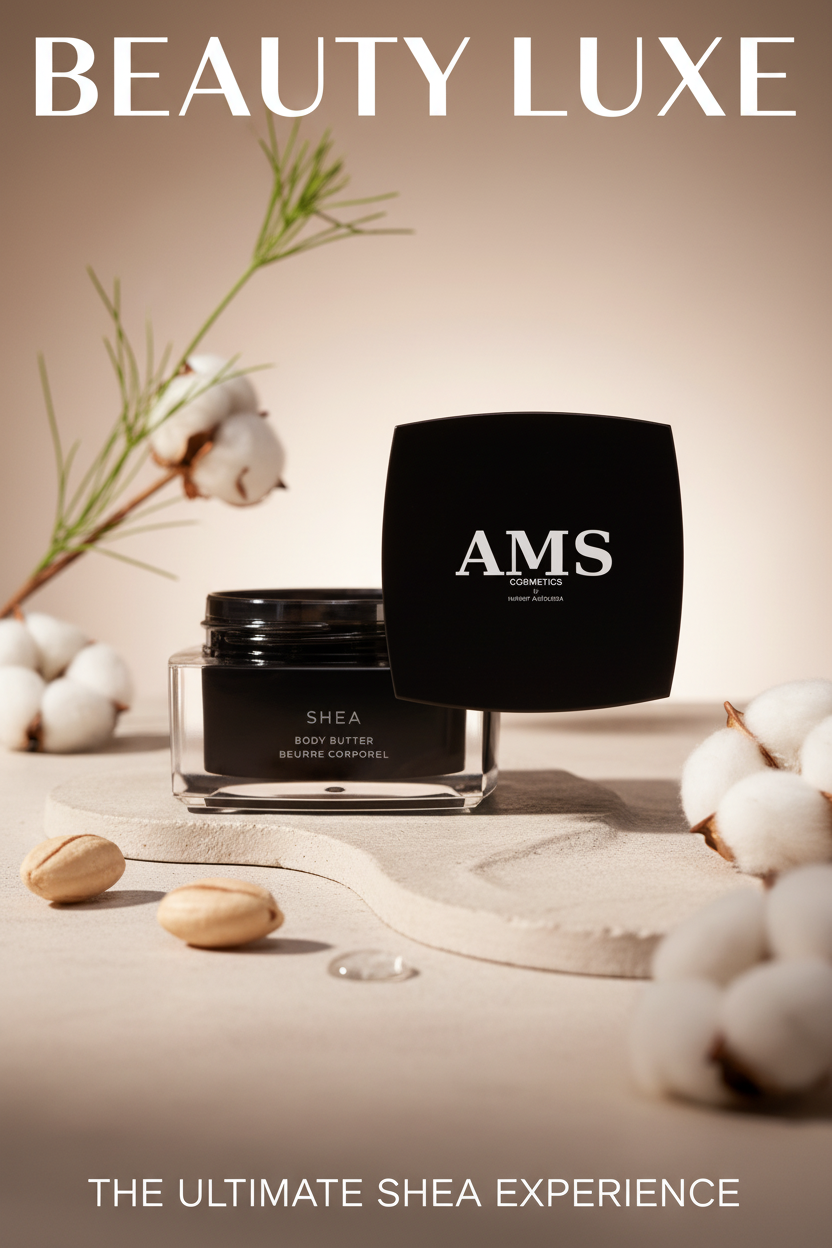 AMS Shea Body Butter — Professional Editorial