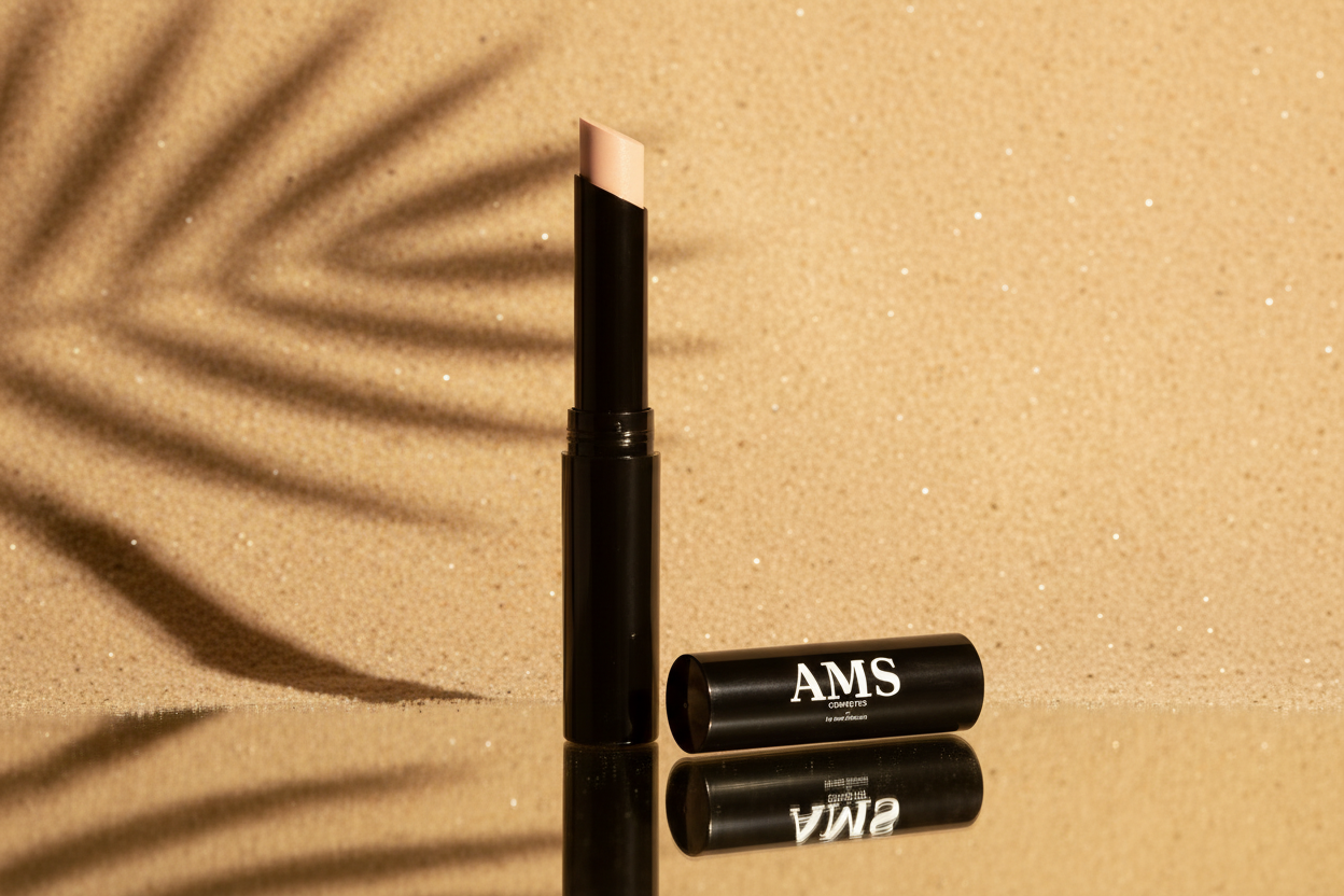 AMS Stick Concealer Beige Porcelaine - Fond Beige Chaud Palmier