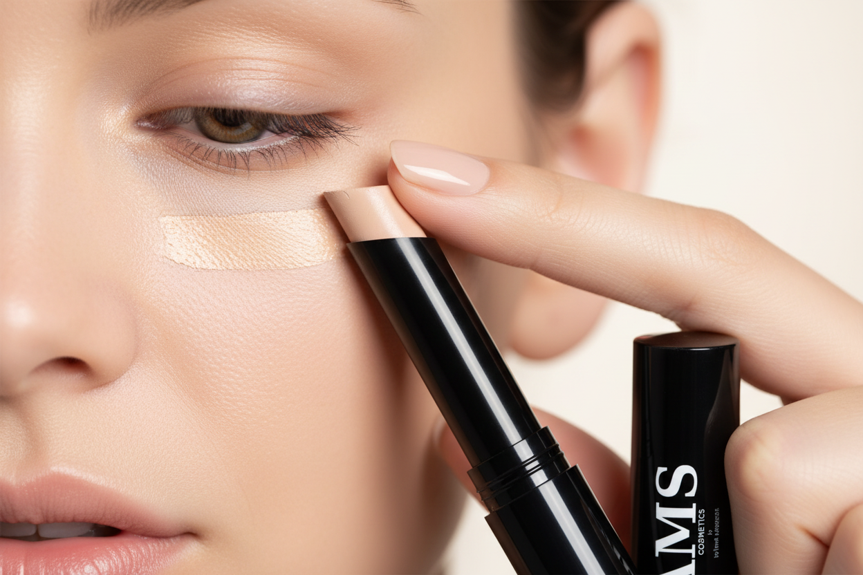 AMS Stick Concealer Porcelaine - Tutorial Blend Doigt