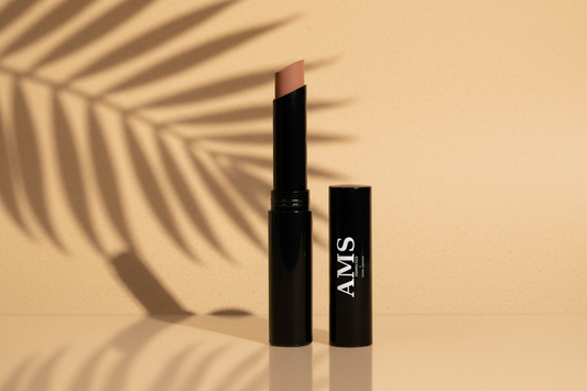 AMS Stick Contour - Fond Beige Chaud Palmier